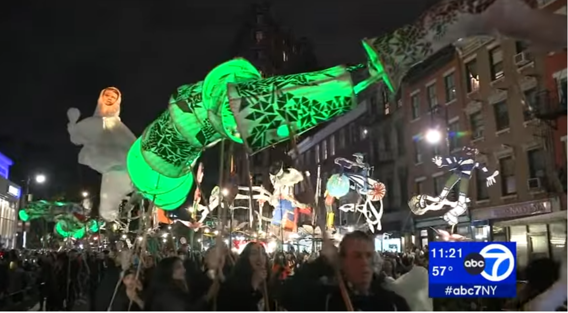 LIVE VIDEO Greenwich Village Halloween Parade Joe.My.God.