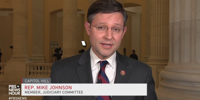 Rep. Mike Johnson Launches Bid For House Speaker - Joe.My.God.