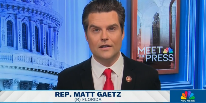 Gaetz: Losing My Seat For Axing McCarthy Is Worth It - Joe.My.God.