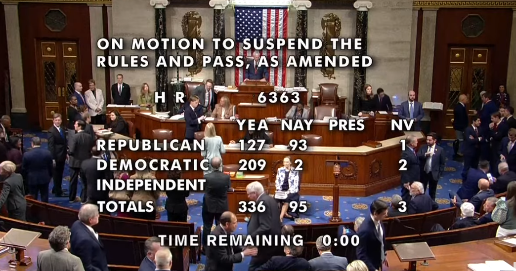 House Passes Funding Bill To Avert Govt Shutdown - Joe.My.God.